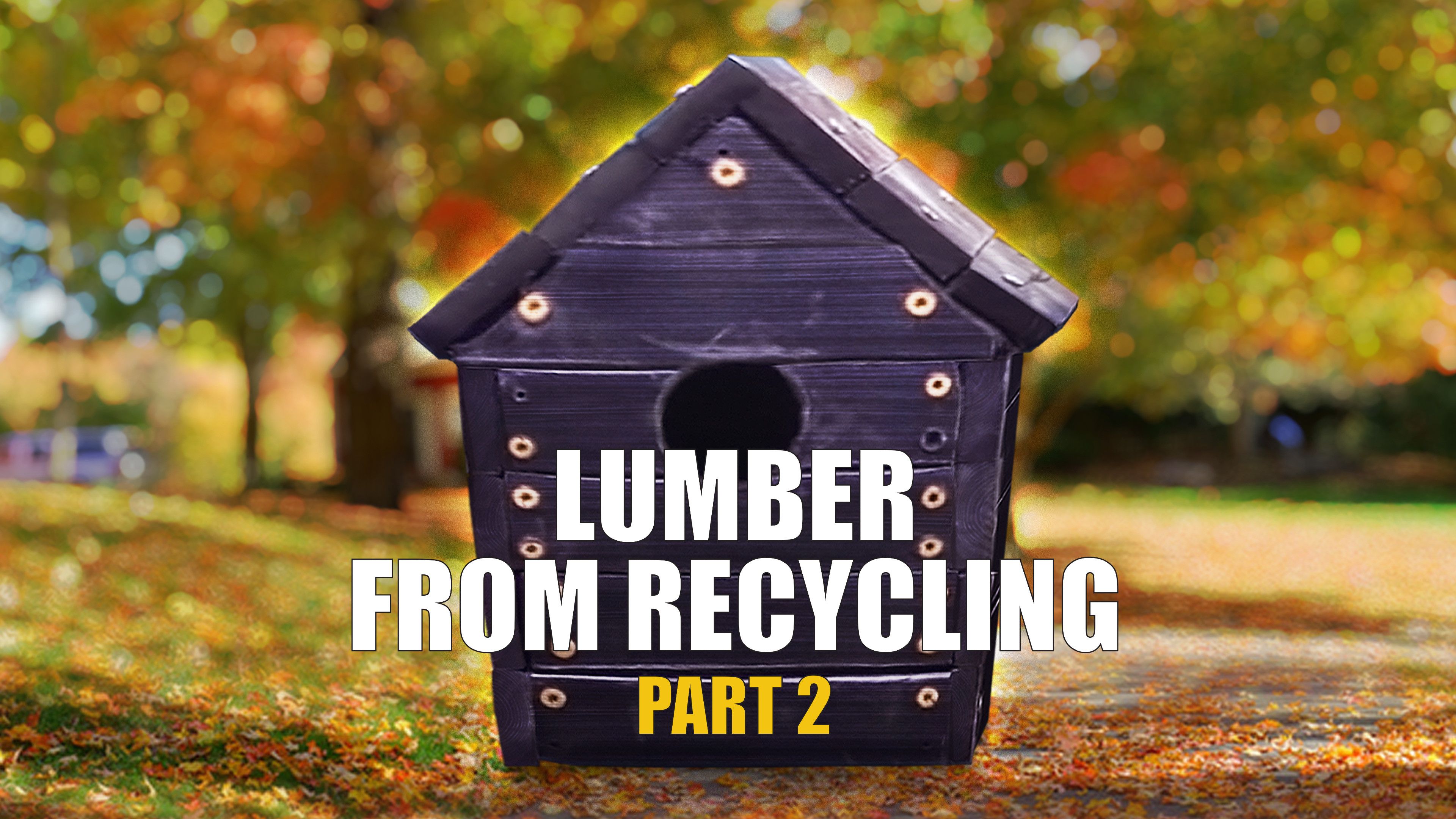 CARDBOARD LUMBER PART 2
