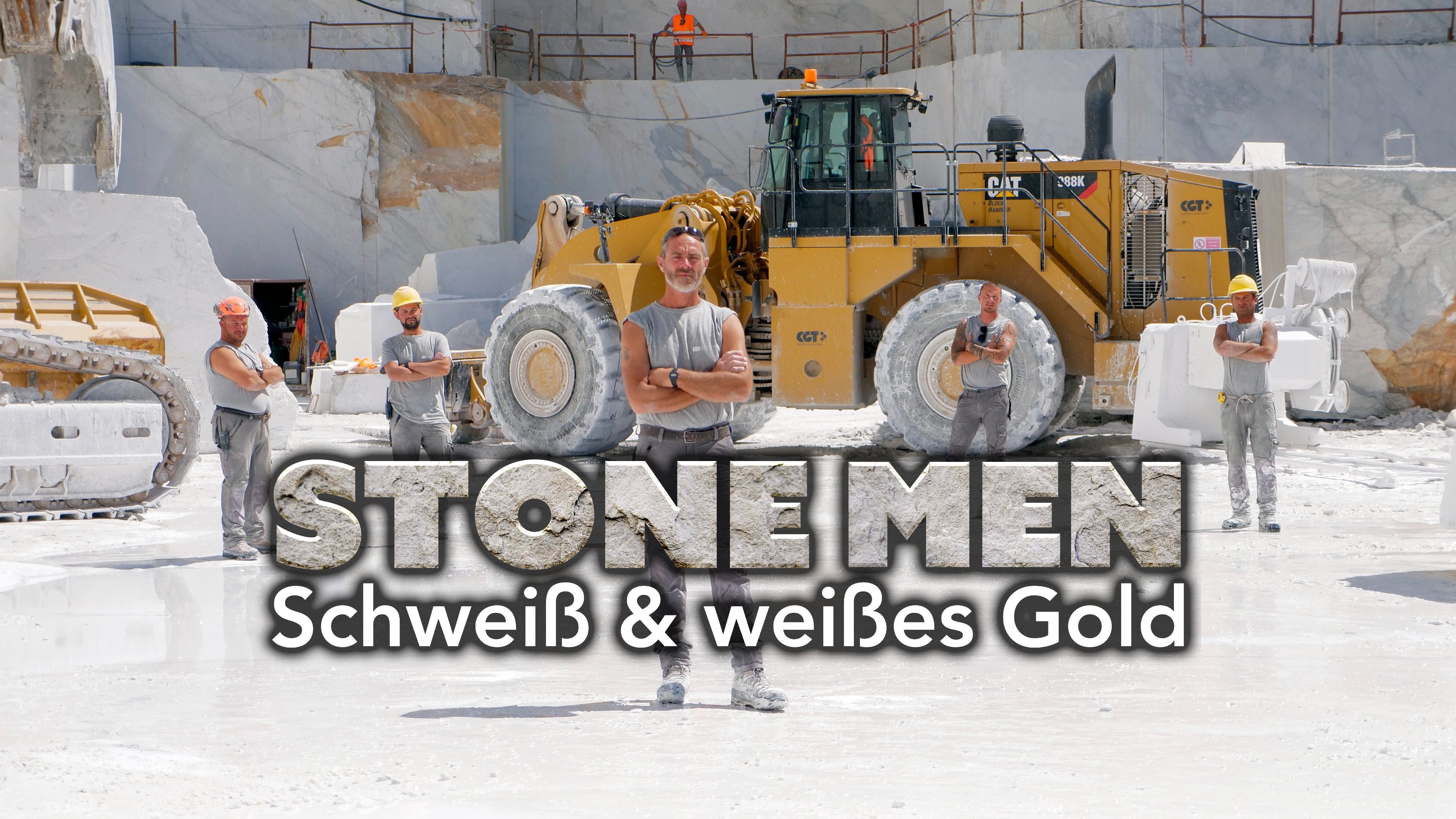 Stone Men I - Schweiß & weißes Gold