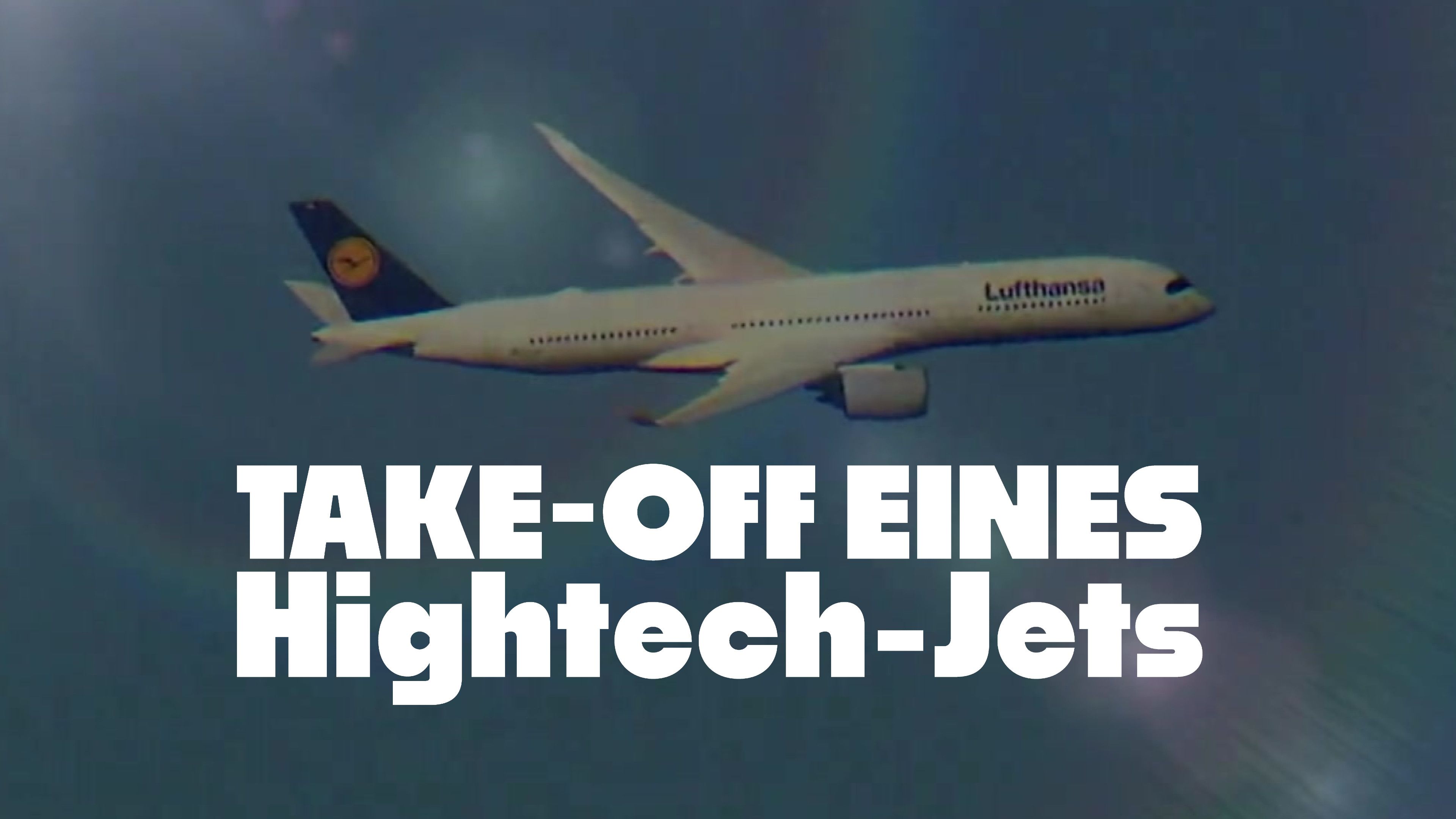 Take-off eines Hightech-Jets